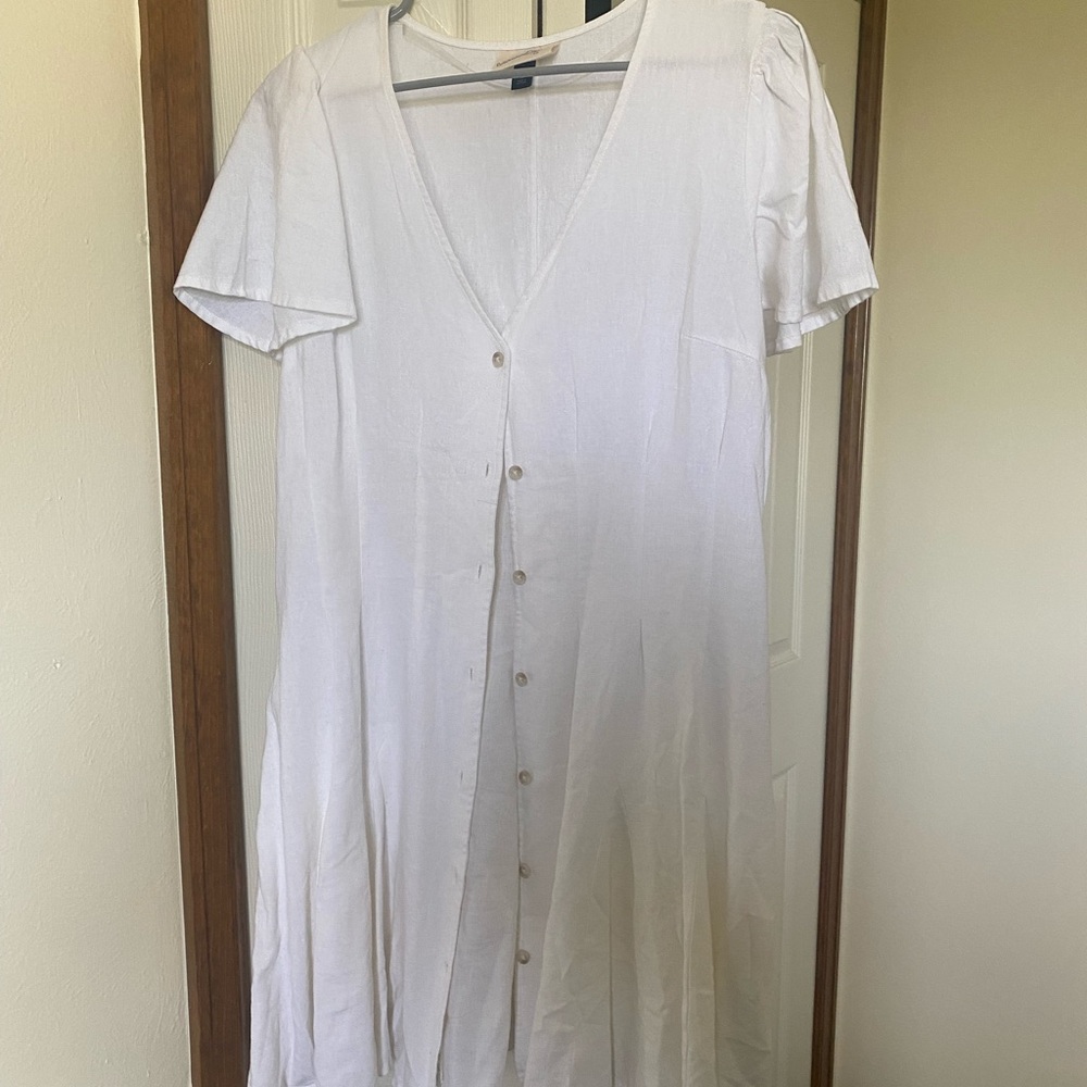 Universal Thread Linen Button Down Dress